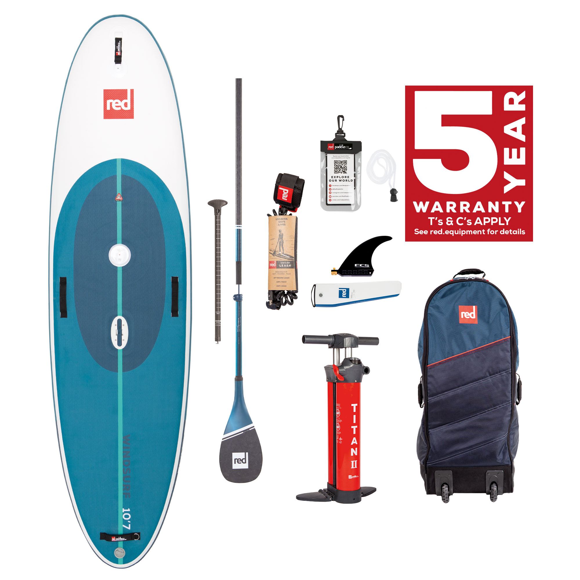 Windsurfer 10'7 Carbon Package