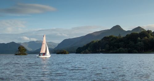 Sailing on Derwentwater