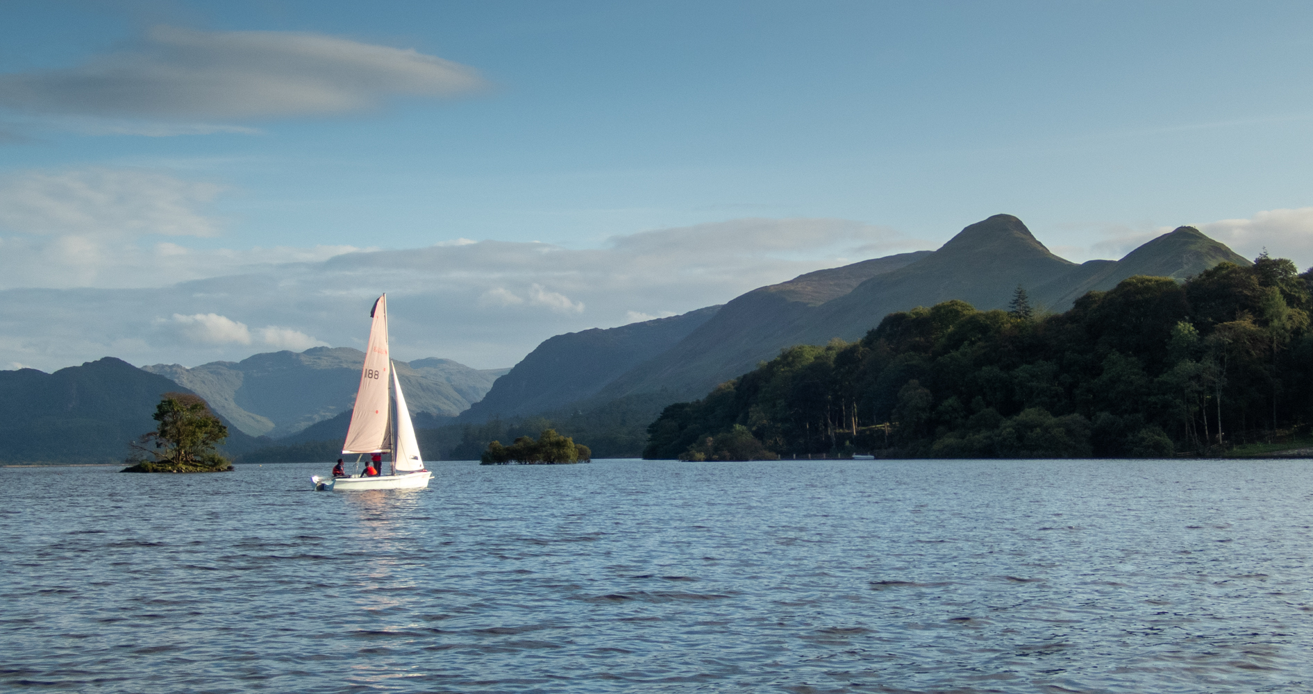 Sailing on Derwentwater